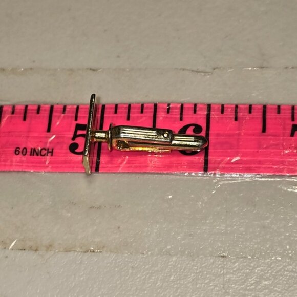 Vintage Gold Tone Lion Cuff Links - Picture 3 of 3